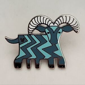 Disney Pin Trading Fun Icons Five Legged Goat Mary Blair Hidden Mickey Pin 2008